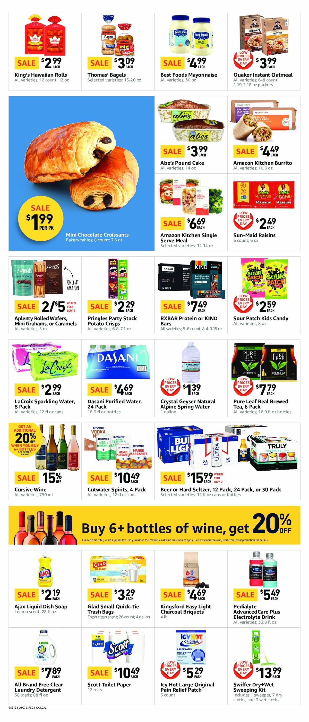 Amazon Fresh Weekly Ad from June 21