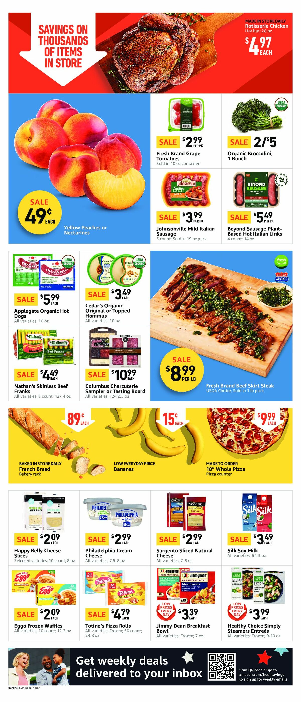 Amazon Fresh Weekly Ad from June 28