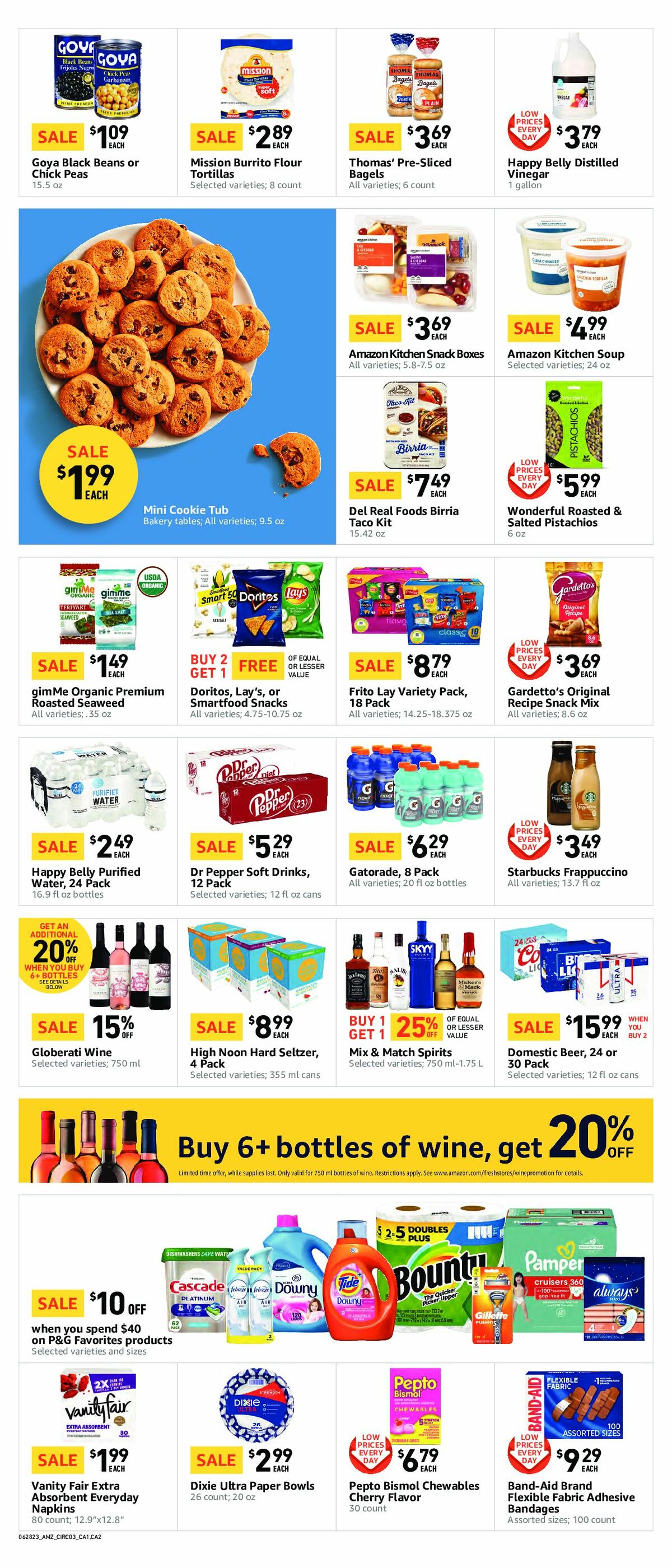Amazon Fresh Weekly Ad from June 28