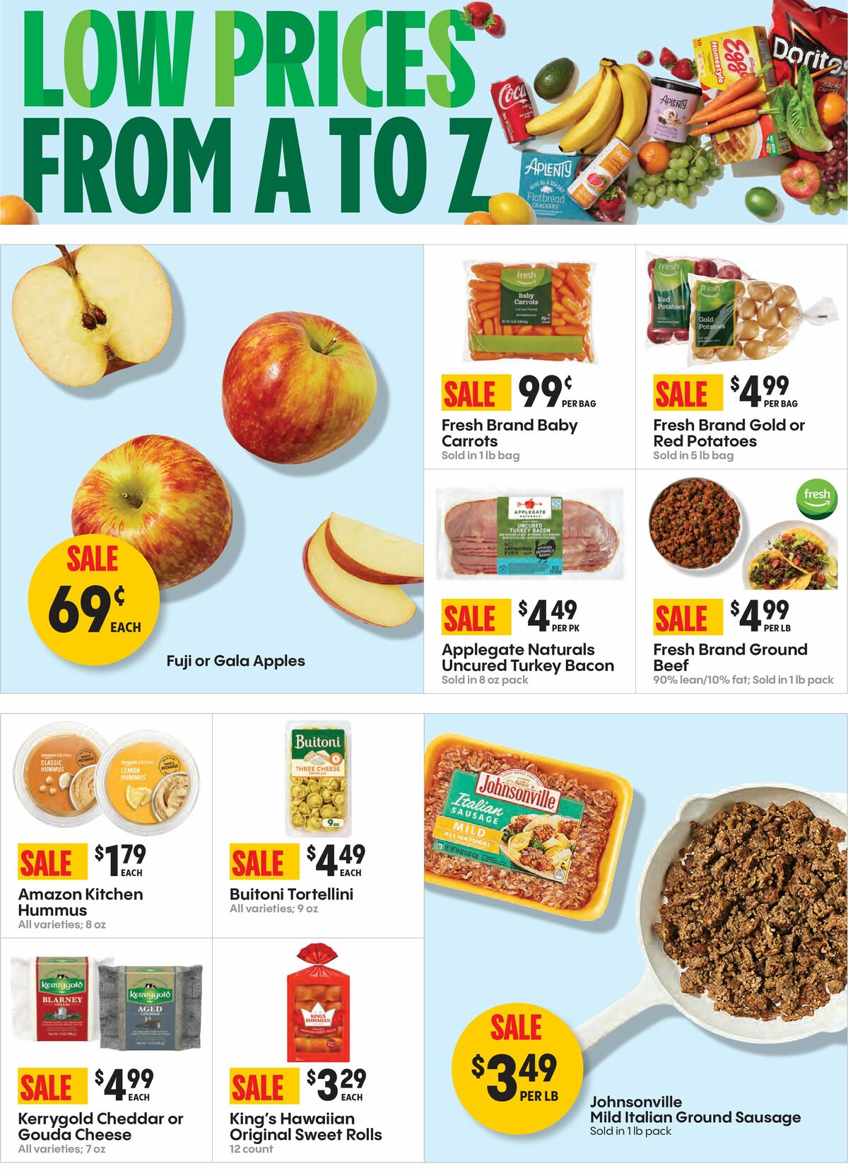 Amazon Fresh Weekly Ad from October 4