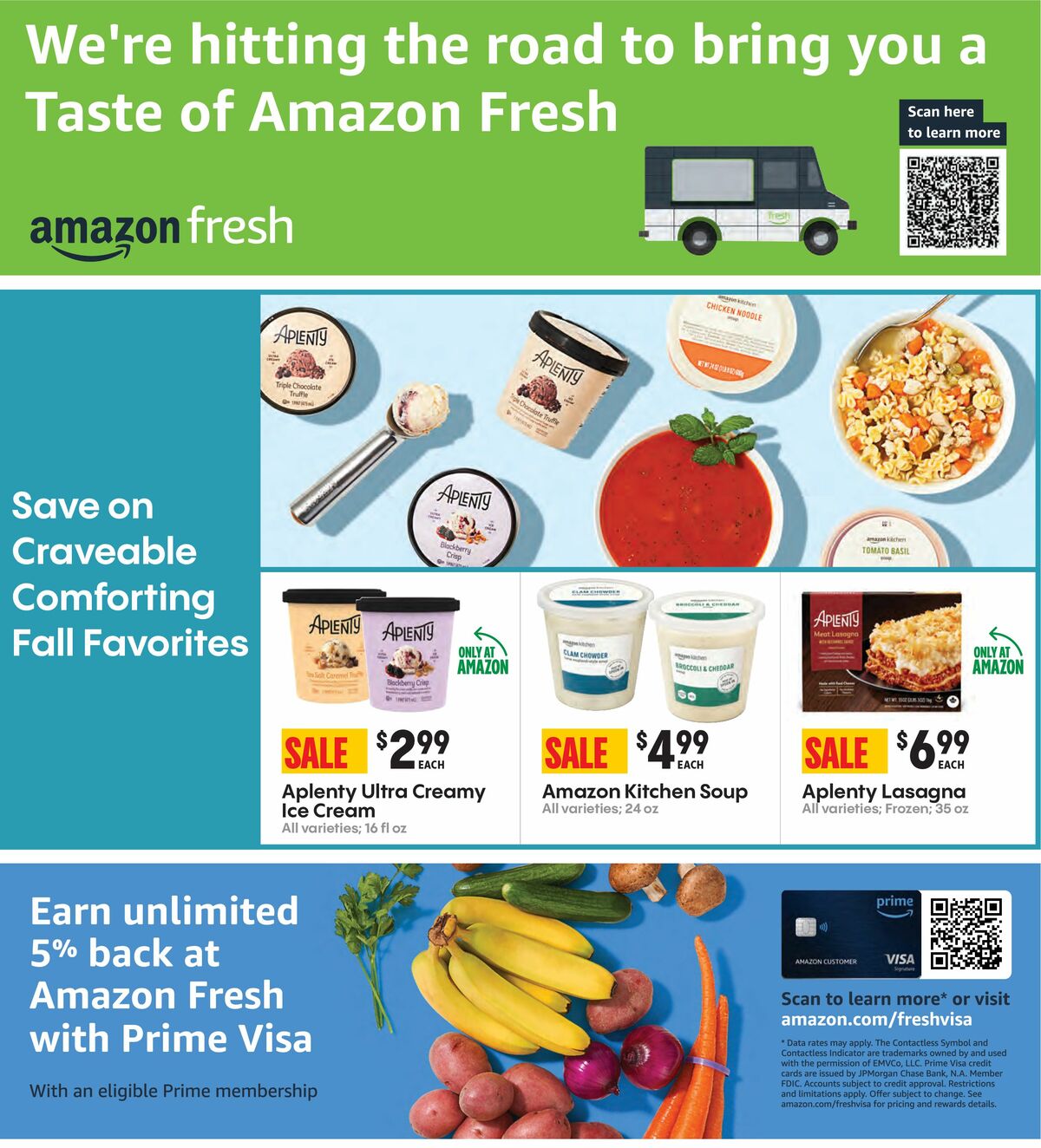 Amazon Fresh Weekly Ad from October 4