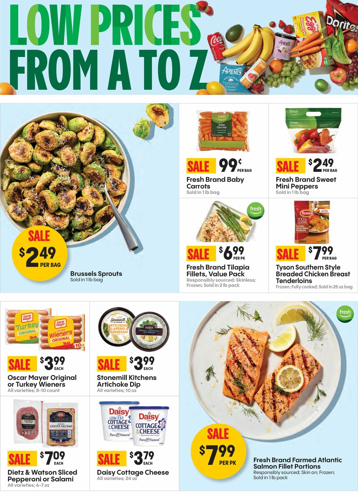 Amazon Fresh Weekly Ad from October 11