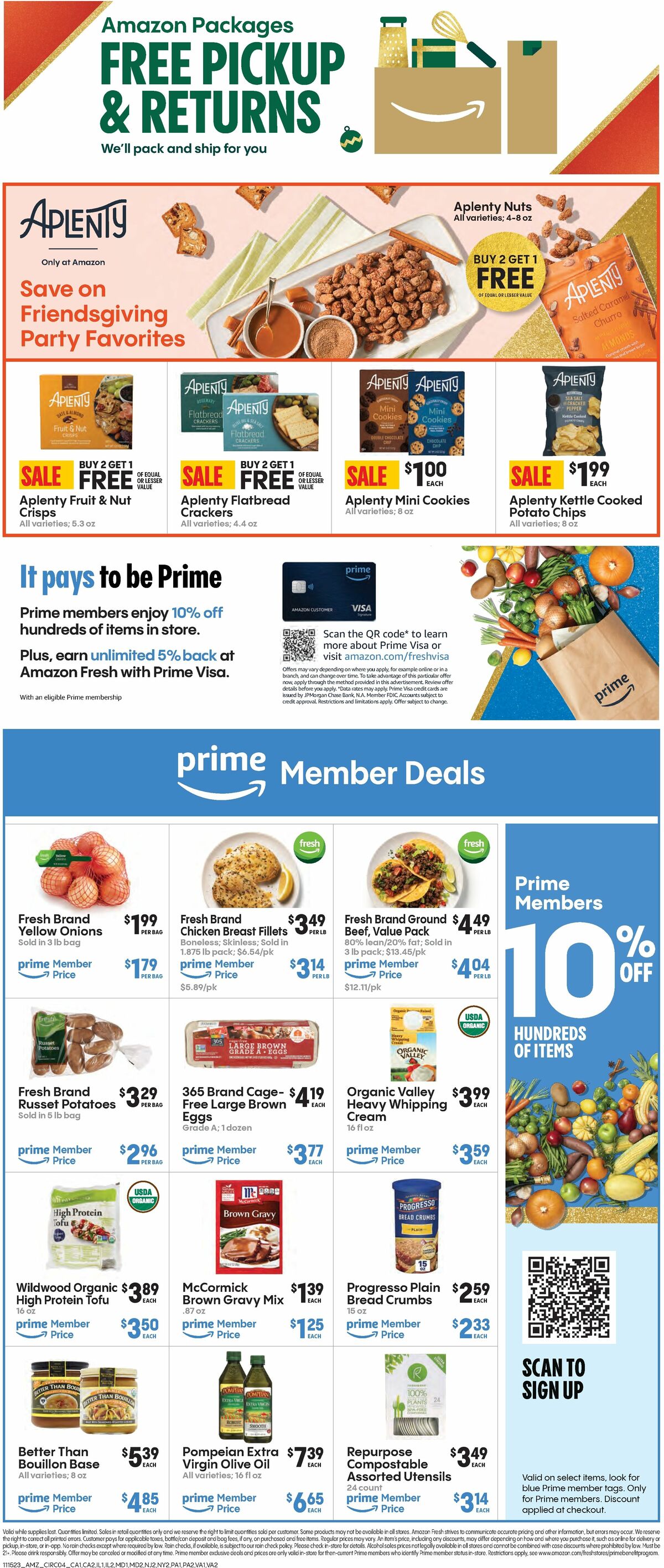 Amazon Fresh Weekly Ad from November 15