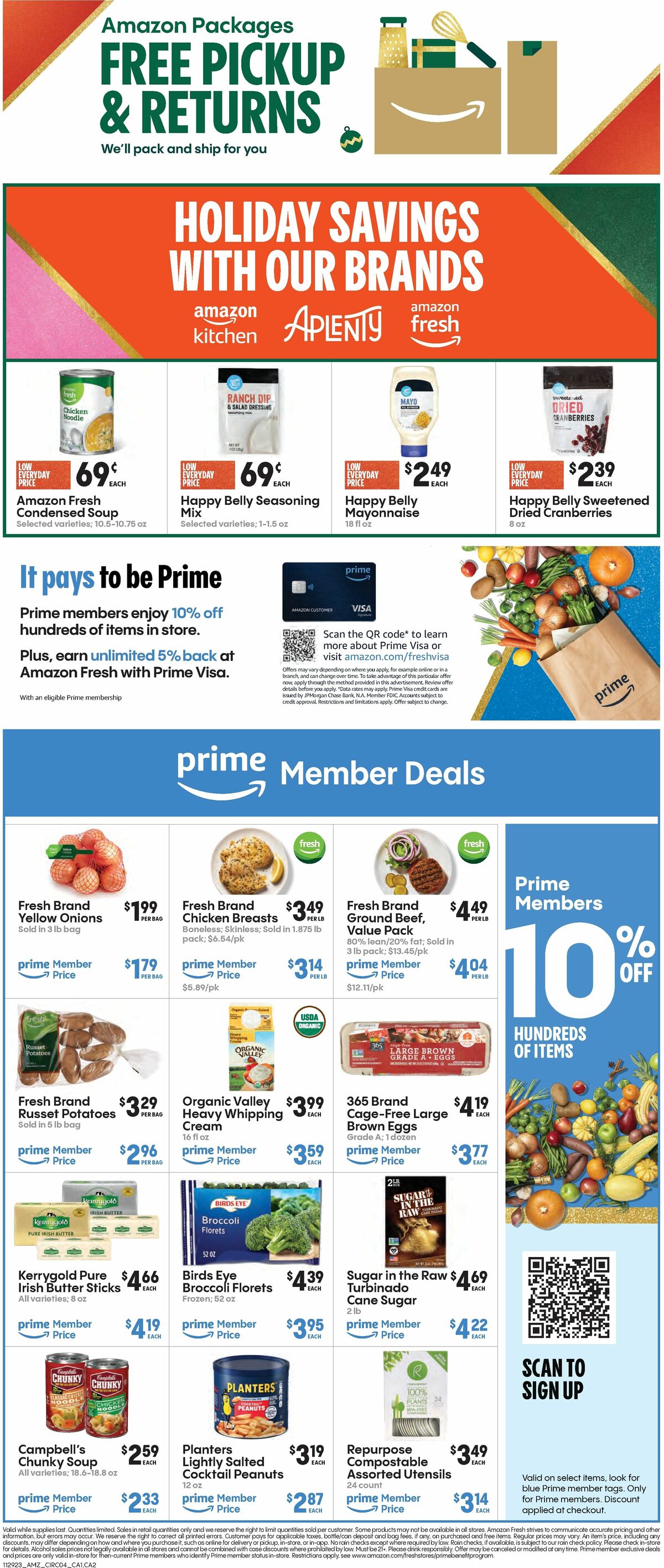 Amazon Fresh Weekly Ad from November 29