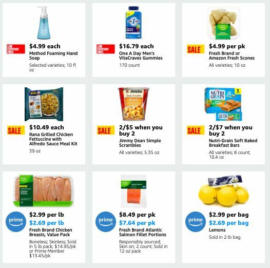 Amazon Fresh Weekly Ad from January 24