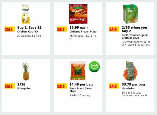 Amazon Fresh Weekly Ad from January 24