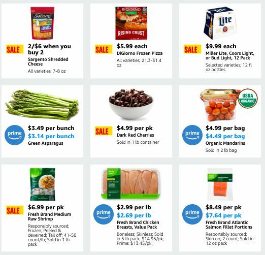 Amazon Fresh Weekly Ad from February 7