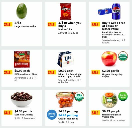 Amazon Fresh Weekly Ad from February 7