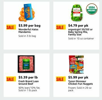 Amazon Fresh Weekly Ad from February 21