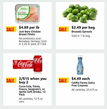 Amazon Fresh Weekly Ad from February 21