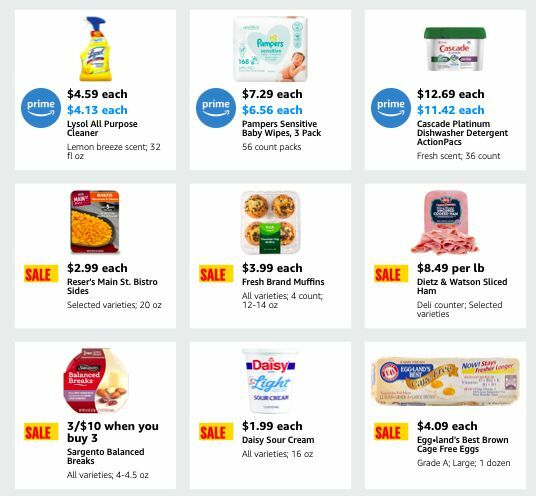 Amazon Fresh Weekly Ad from February 21