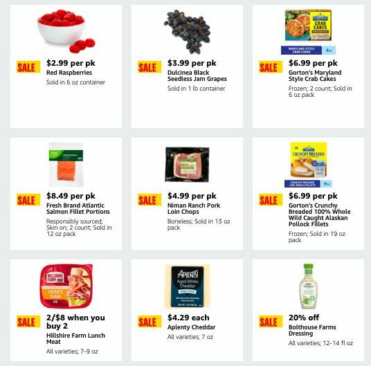 Amazon Fresh Weekly Ad from February 28