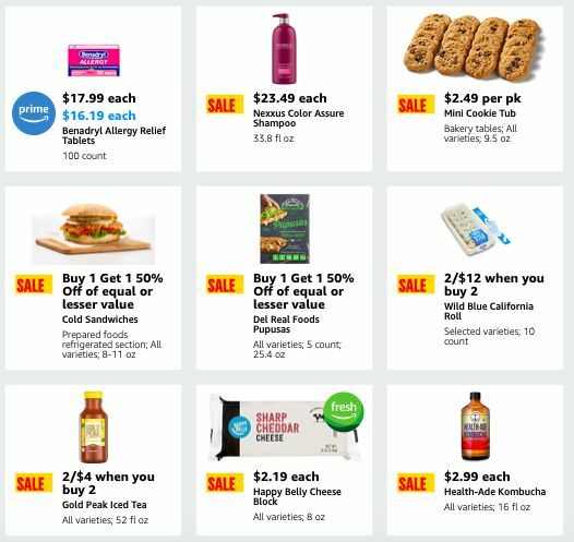 Amazon Fresh Weekly Ad from March 6