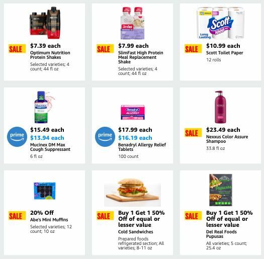 Amazon Fresh Weekly Ad from March 6