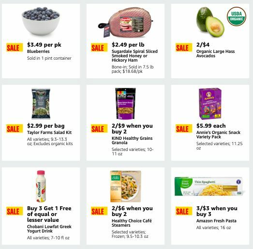 Amazon Fresh Weekly Ad from March 6