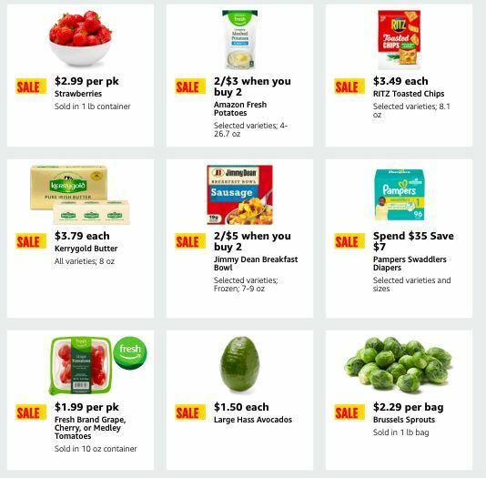 Amazon Fresh Weekly Ad from March 13