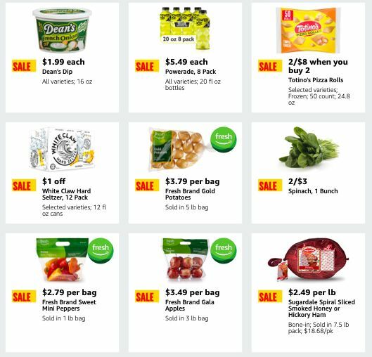 Amazon Fresh Weekly Ad from March 20