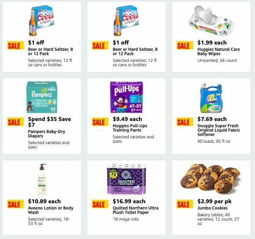 Amazon Fresh Weekly Ad from March 20