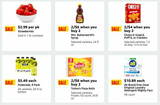 Amazon Fresh Weekly Ad from March 20