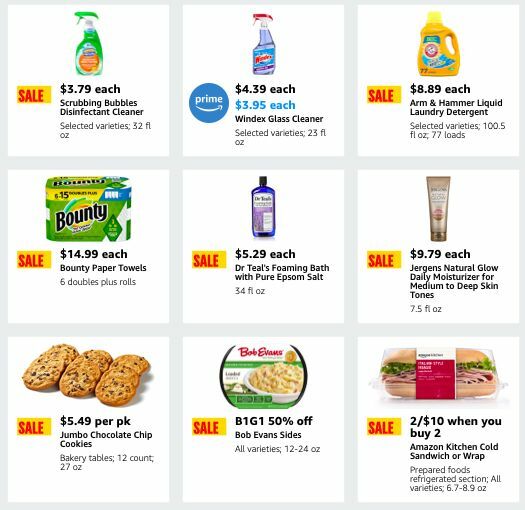 Amazon Fresh Weekly Ad from March 27