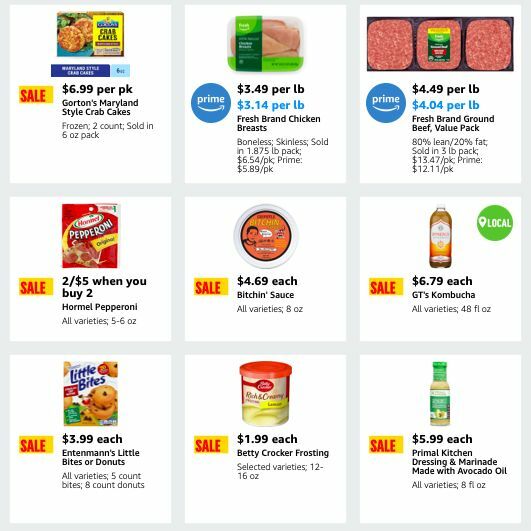 Amazon Fresh Weekly Ad from March 27