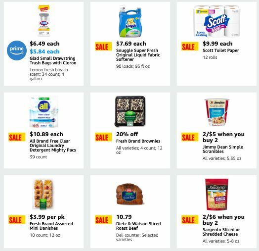 Amazon Fresh Weekly Ad from April 3