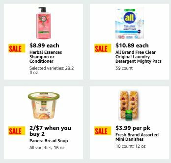 Amazon Fresh Weekly Ad from April 3