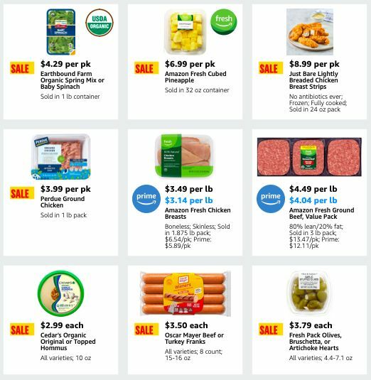 Amazon Fresh Weekly Ad from April 10