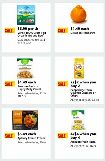 Amazon Fresh Weekly Ad from April 10