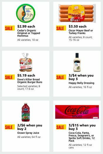 Amazon Fresh Weekly Ad from April 10