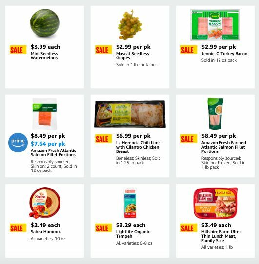 Amazon Fresh Weekly Ad from April 17