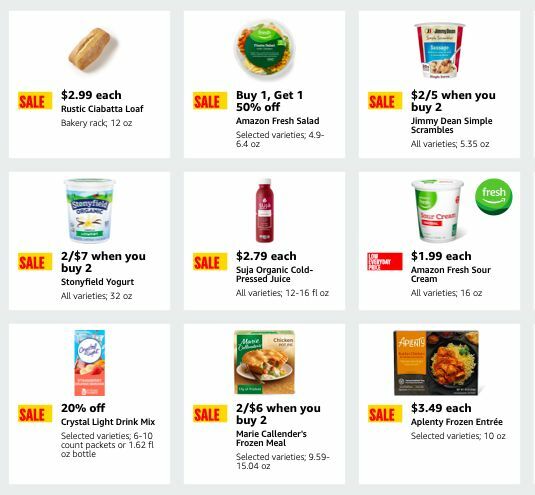 Amazon Fresh Weekly Ad from April 17