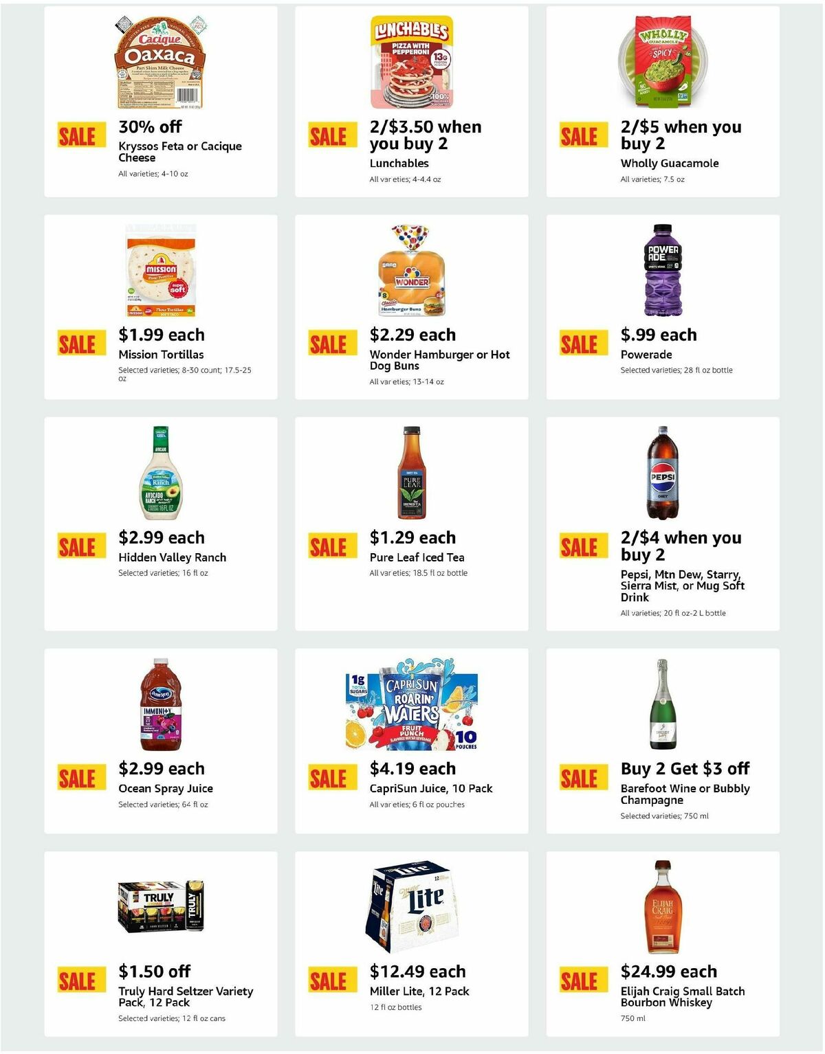 Amazon Fresh Weekly Ad from May 1