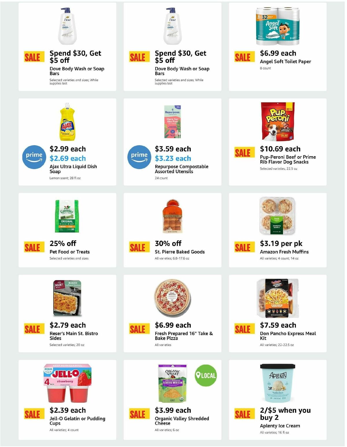 Amazon Fresh Weekly Ad from May 1