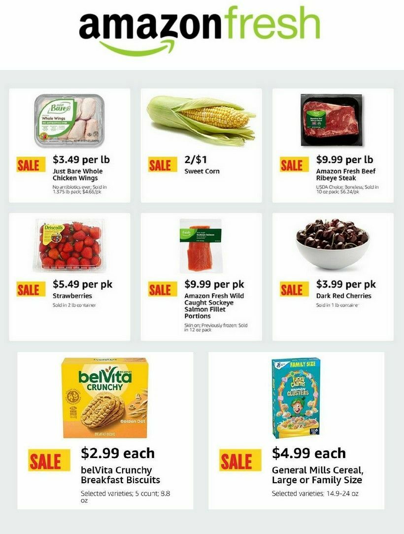 Amazon Fresh Weekly Ad from May 15