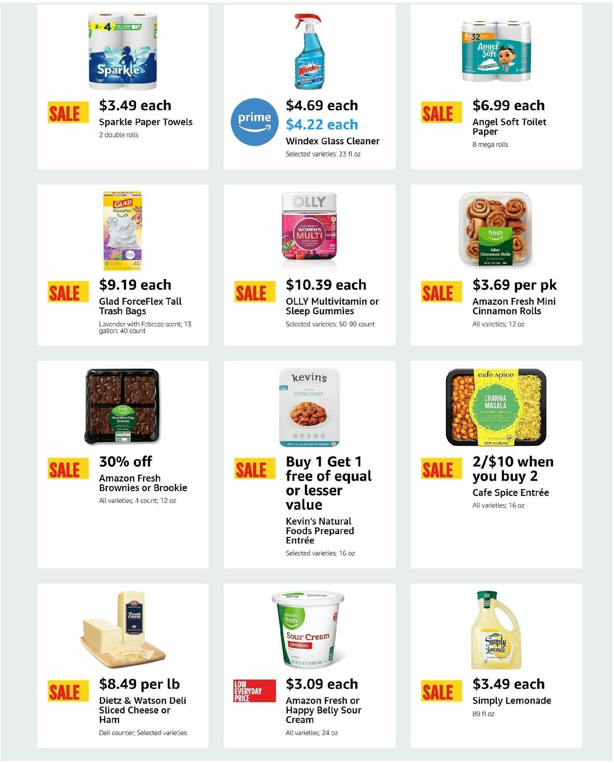 Amazon Fresh Weekly Ad from May 15