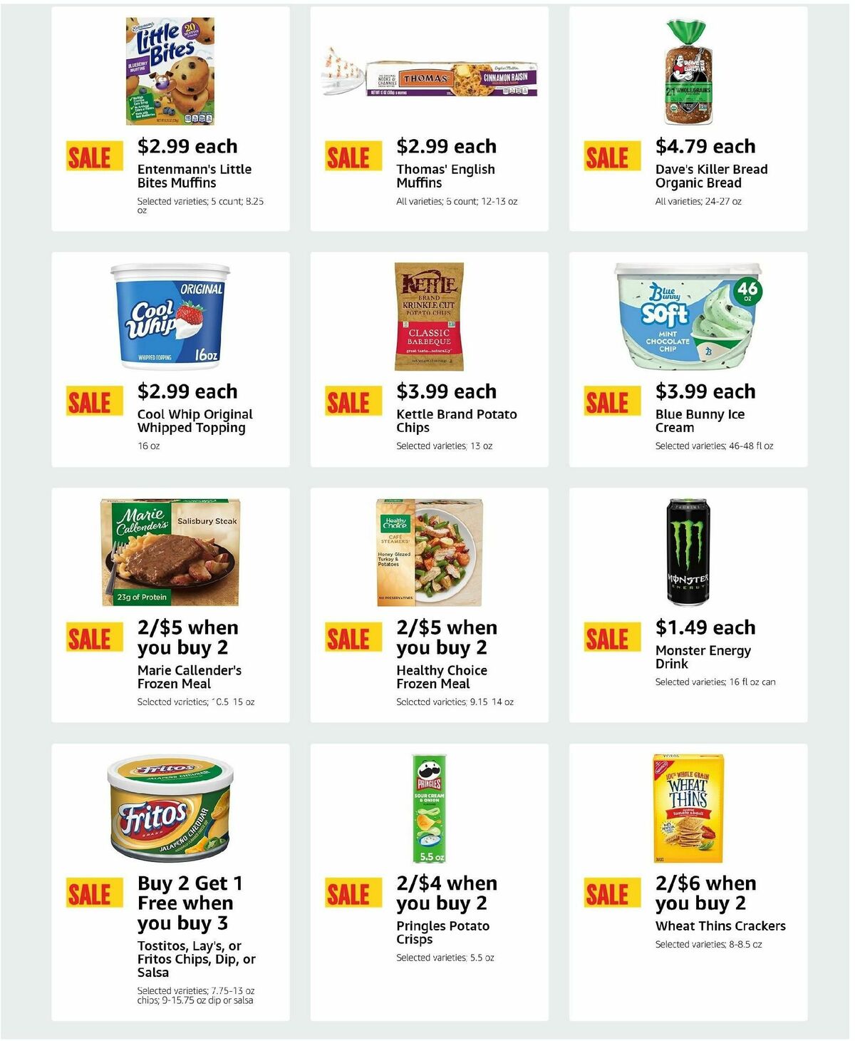 Amazon Fresh Weekly Ad from May 29