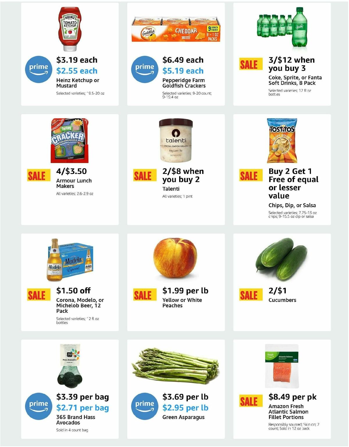 Amazon Fresh Weekly Ad from June 5