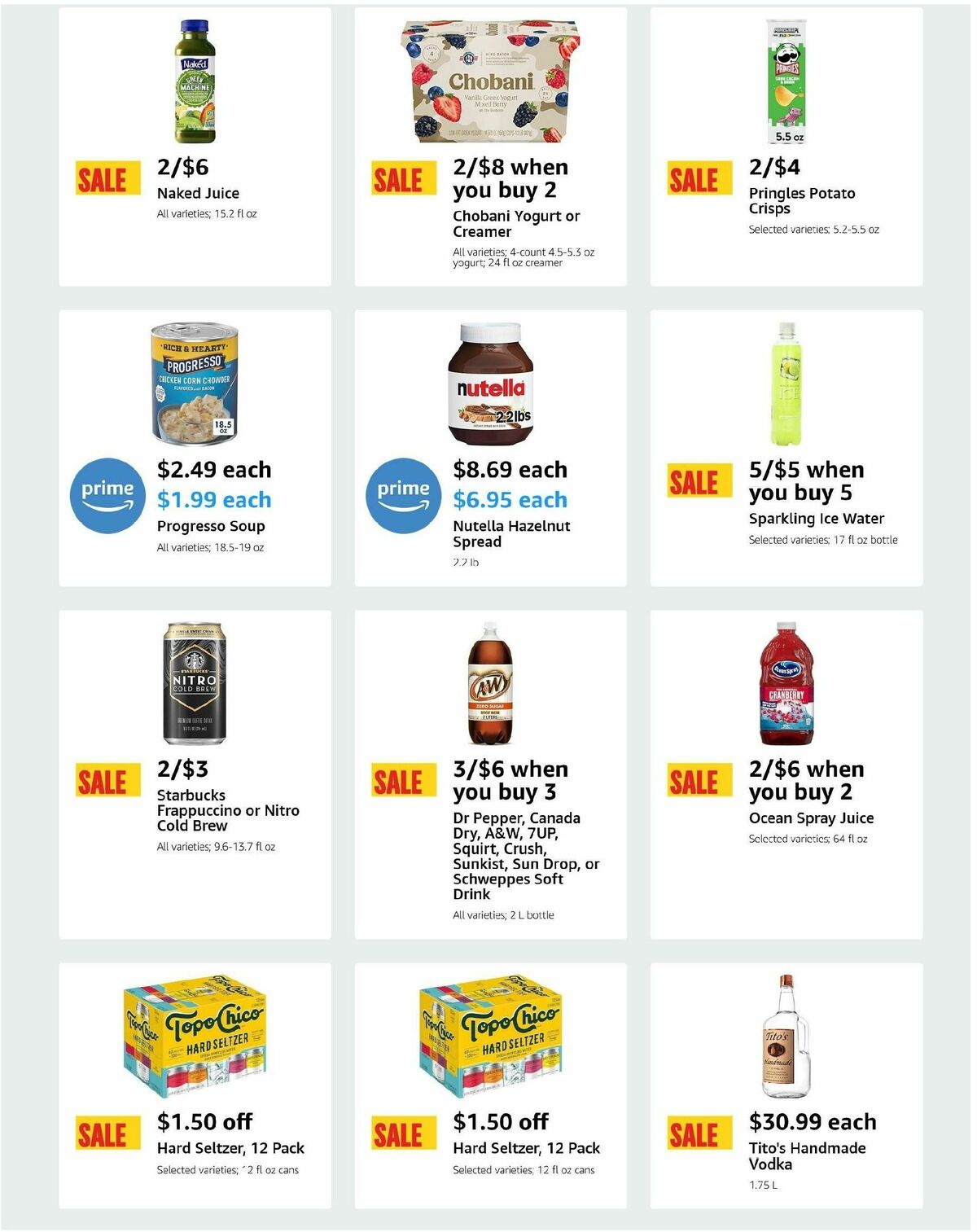 Amazon Fresh Weekly Ad from June 5