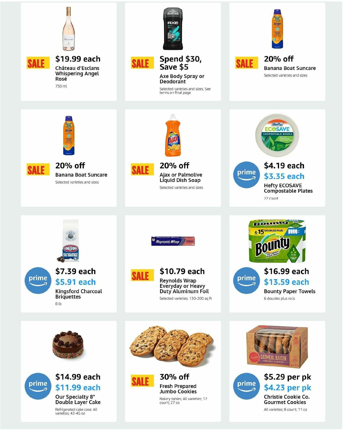 Amazon Fresh Weekly Ad from June 5