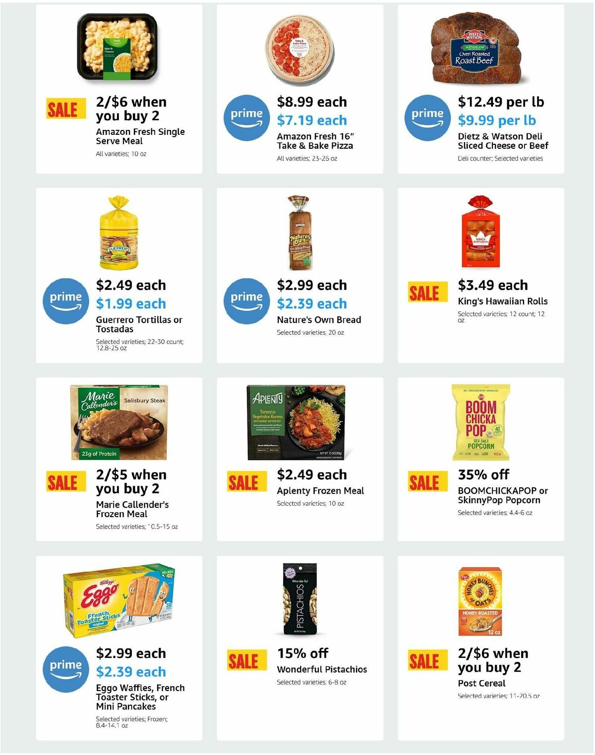 Amazon Fresh Weekly Ad from June 5