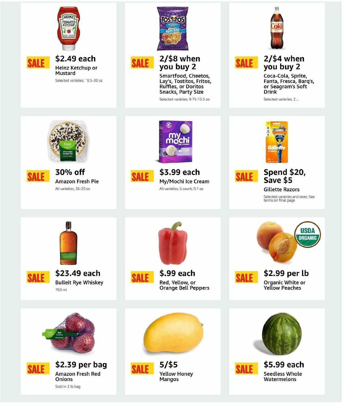 Amazon Fresh Weekly Ad from June 12