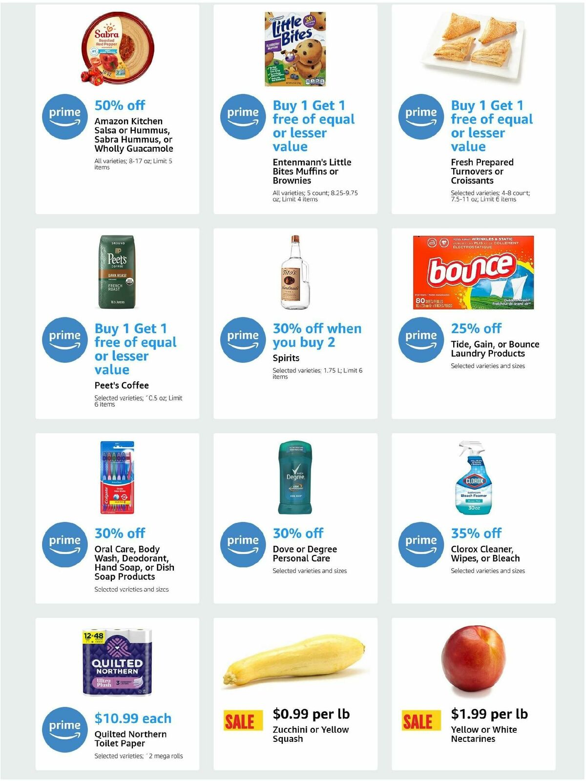 Amazon Fresh Weekly Ad from July 10