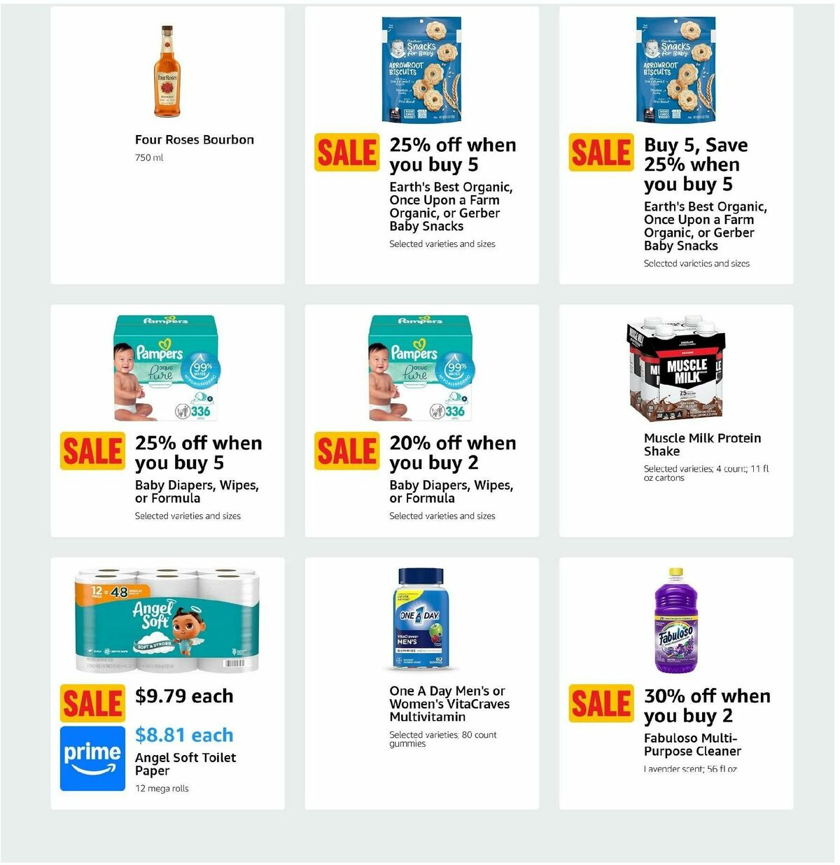 Amazon Fresh Weekly Ad from September 4