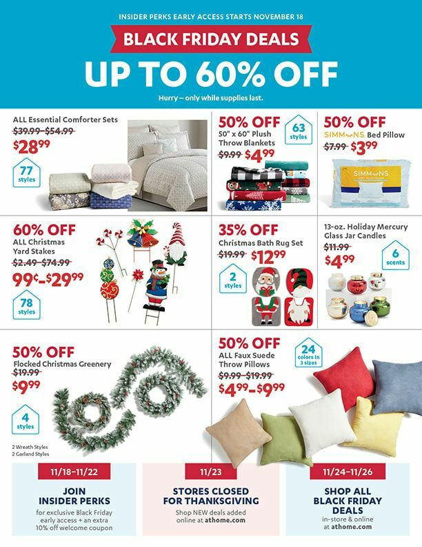 At Home Weekly Ad from November 18