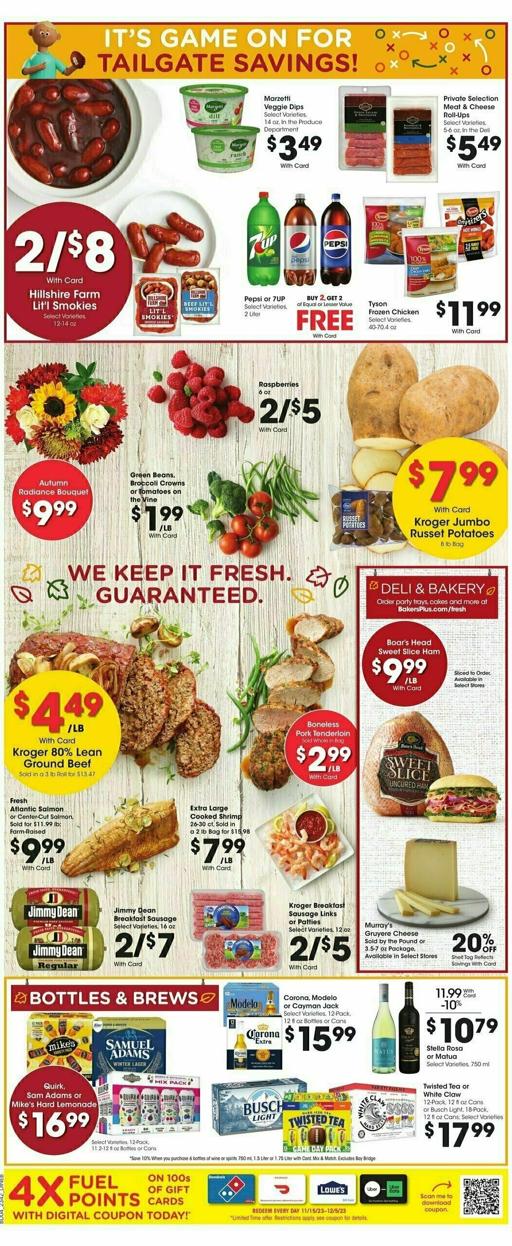 Baker's Weekly Ad from November 15