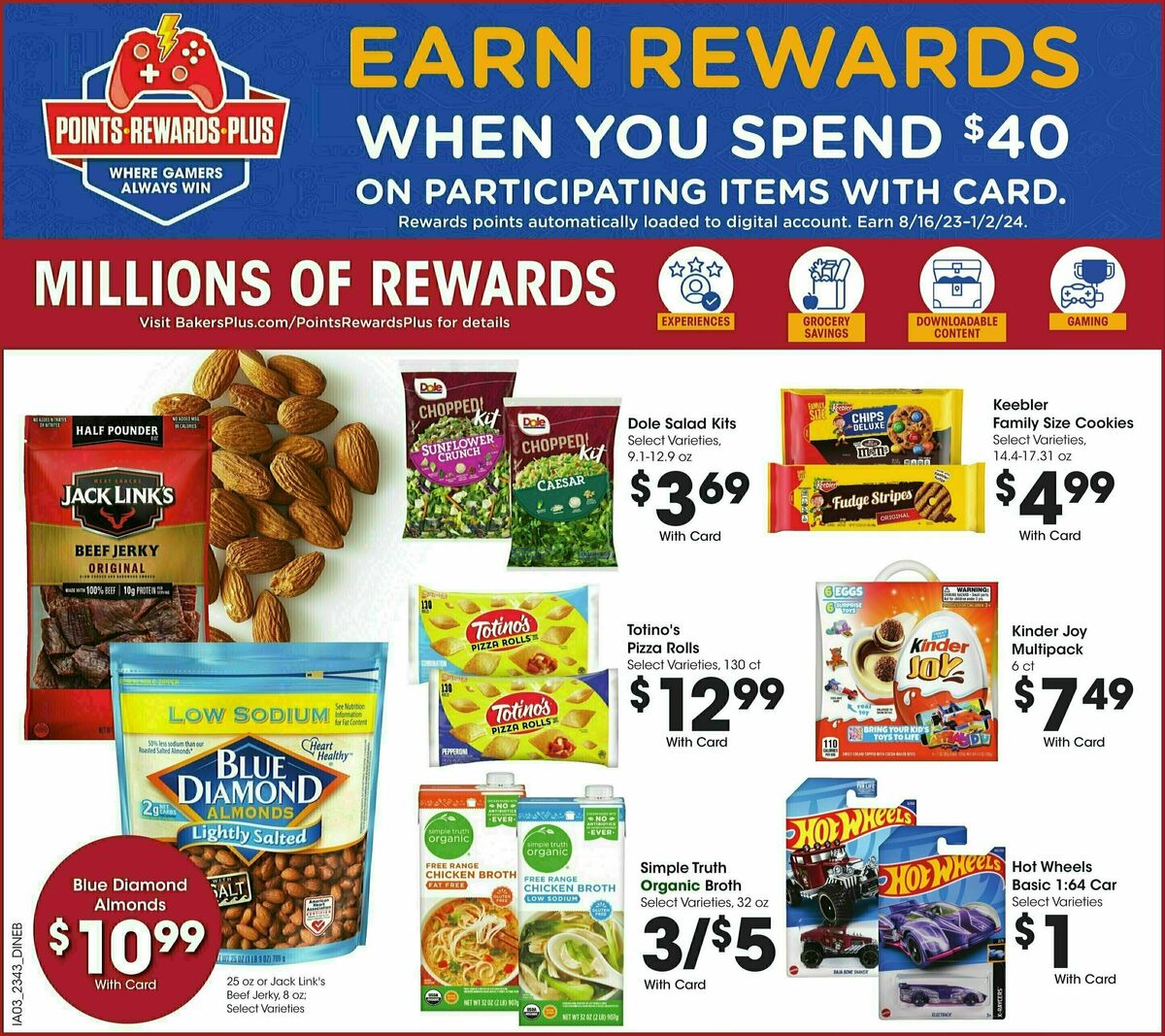 Baker's Weekly Ad from November 24