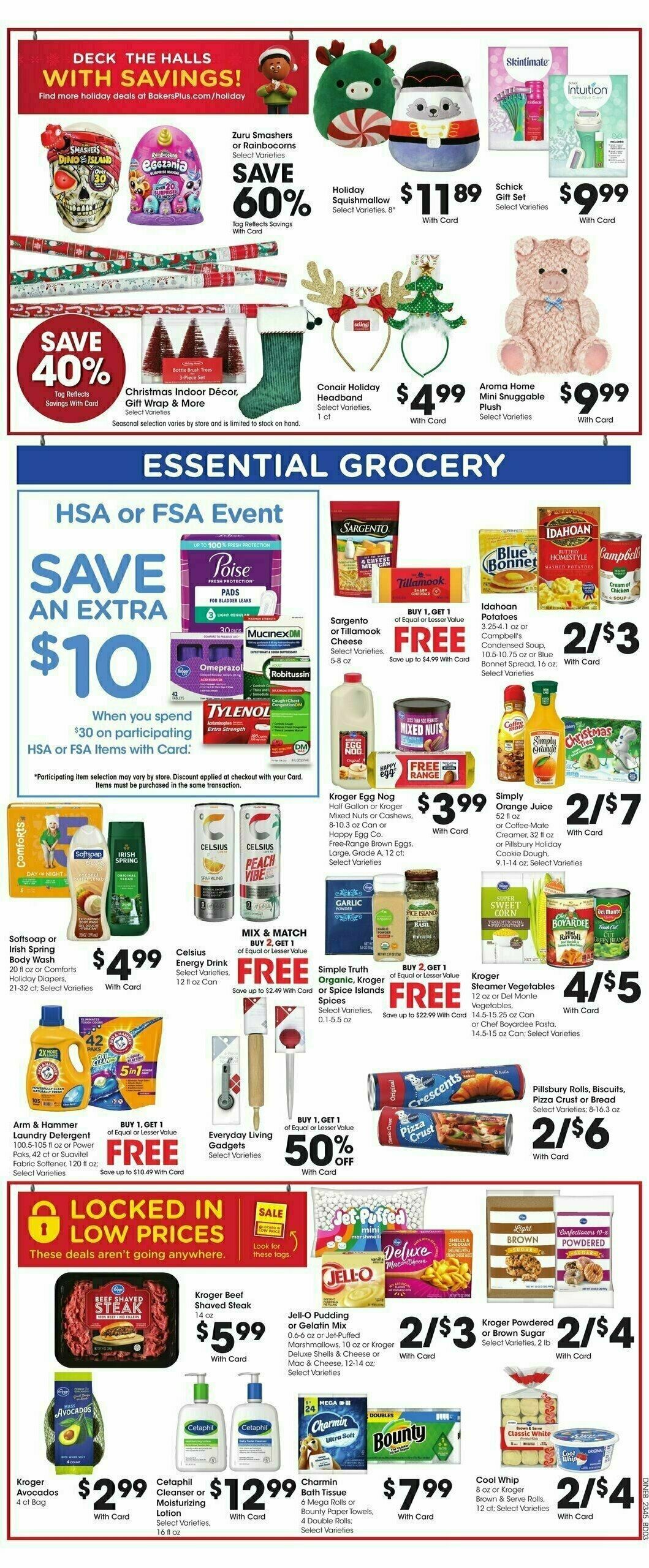 Baker's Weekly Ad from December 6