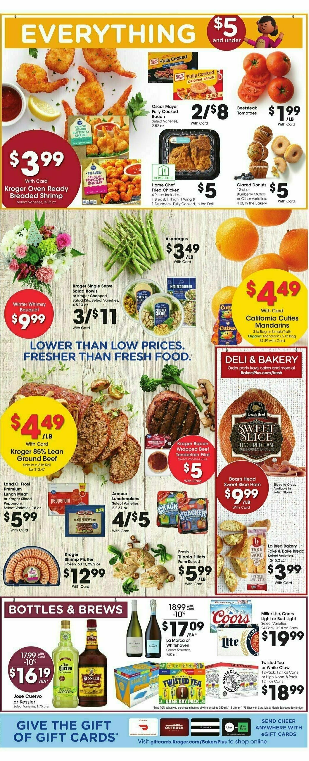 Baker's Weekly Ad from December 6