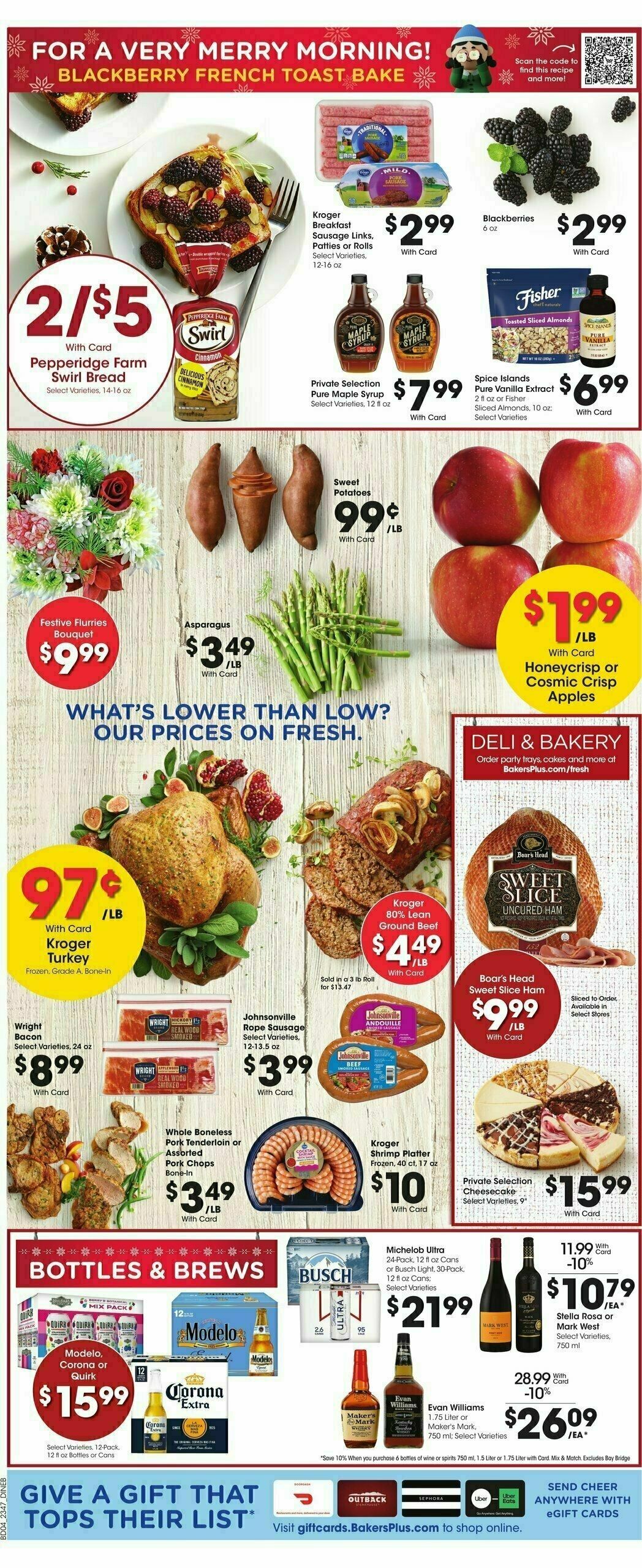 Baker's Weekly Ad from December 20